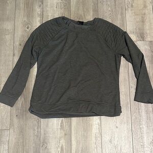 32 Degrees Women's Long Sleeve Top in Charcoal